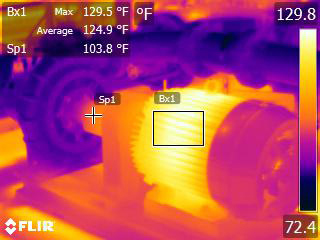 FLIR image from Encos